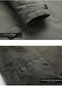 Waterproof Windbreaker Jacket for Hiking & Fishing