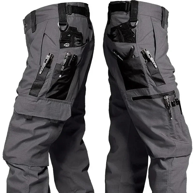 Outdoor Cargo Pants – Waterproof Multi-Pocket Outdoor Work & Training Trousers