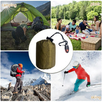 Waterproof Thermal Emergency Sleeping Bag - Portable Survival Bivy Sack | Field to Peak.