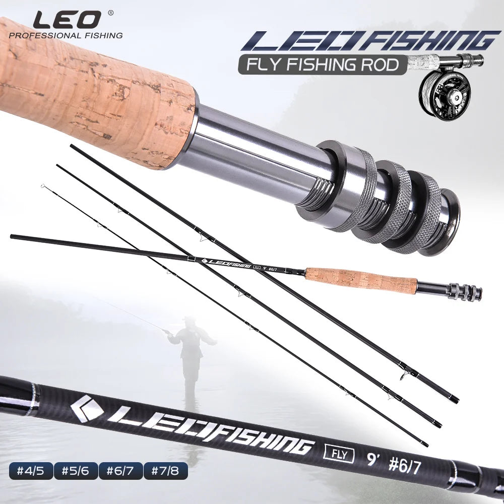 Telescopic Fly Fishing Rod Carbon Fiber Travel Pole