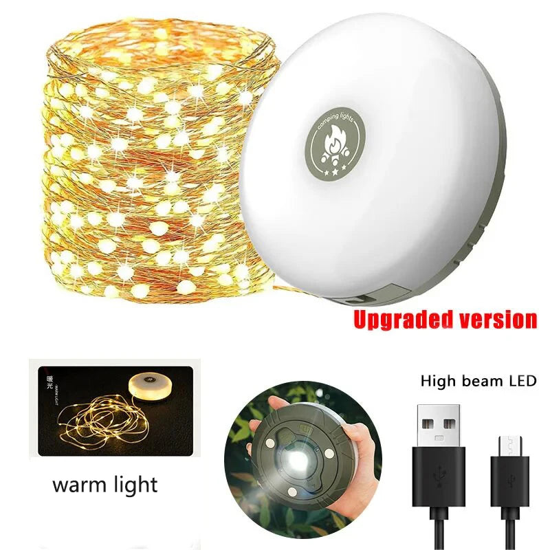 10M Waterproof LED Camping Light Strip