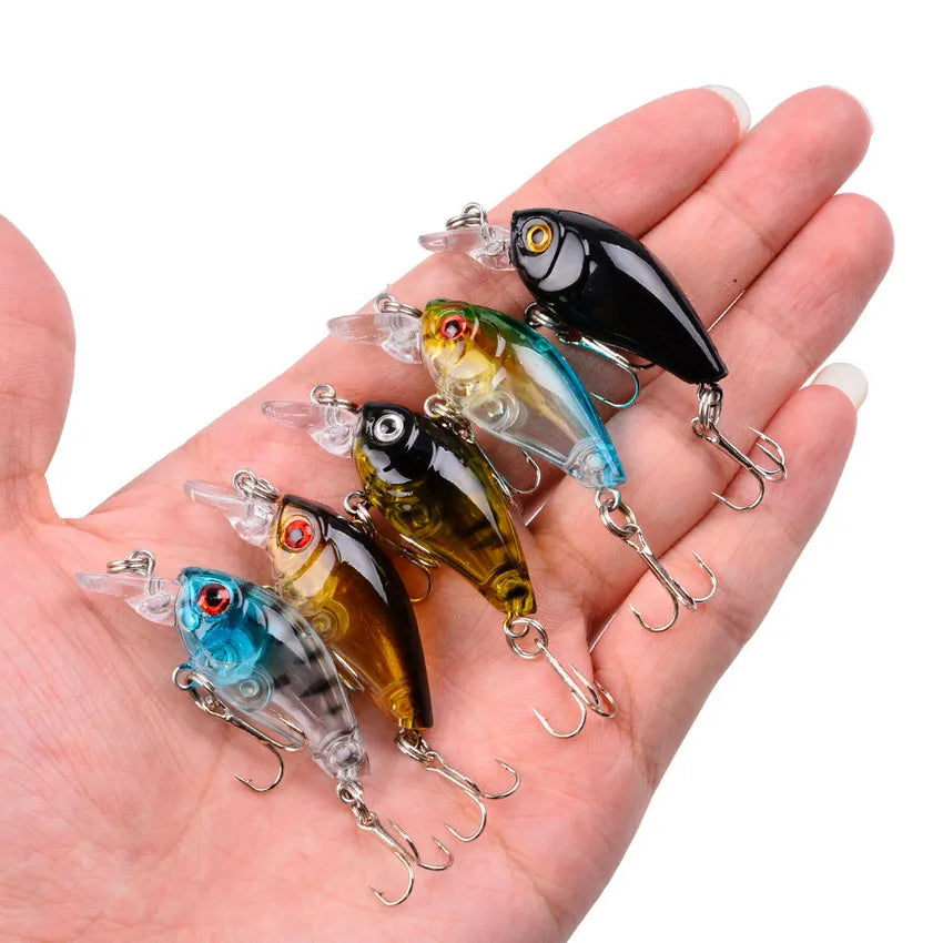 3/5/8Pcs Minnow Fishing Lure Set – High-Quality Wobble Bait
