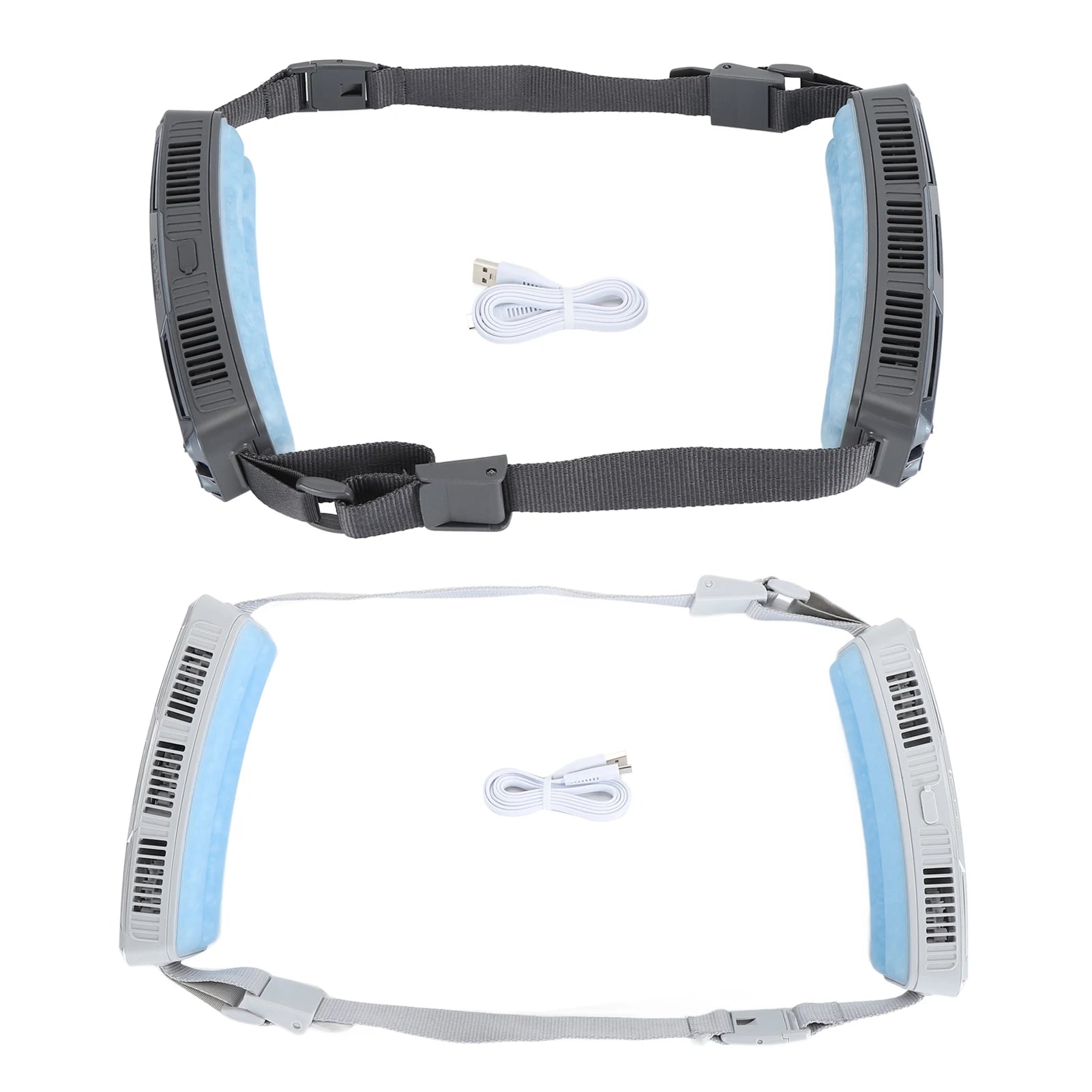 Wearable Waist Fan – 3-Speed Outdoor Belt Fan with Cooling Compress Design for Sports & Work