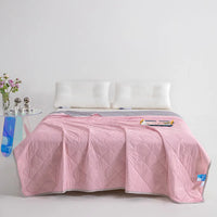 Double Sided Cooling Summer Blanket – Lightweight Breathable Thin Quilt for Hot Sleepers, Bed & Easy Care Comfort