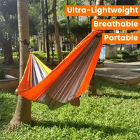 Portable Double Camping Hammock for Hiking & Beach