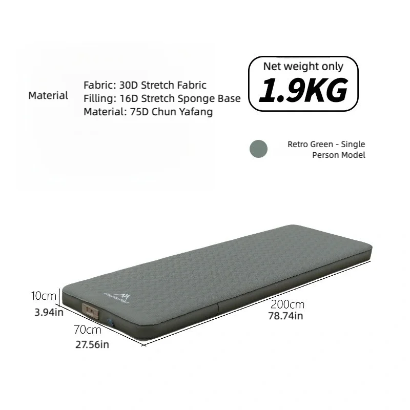 Mountainhiker Self Inflating Camping Air Mattress with Pump