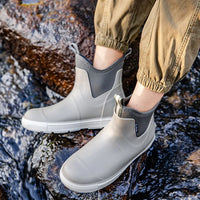 Men’s Heavy Duty Waterproof Rain Boots – Durable Outdoor Fishing & Work Boots