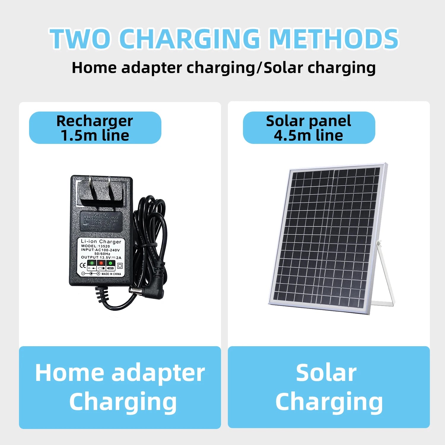 Battery Operated Solar Fan – Portable Indoor & Outdoor Fan with USB Phone Charging Output