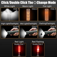 Outdoor Retractable Camping Lamp – 1000 Lumen LED Rechargeable | Field to Peak.