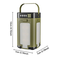 Rechargeable Solar Camping Lantern – Portable LED Flashlight for Outdoors