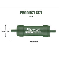Portable Water Filter Straw for Camping & Emergency Use