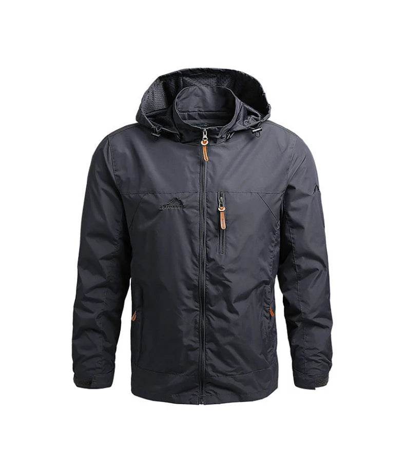 Waterproof Windbreaker Jacket for Hiking & Fishing