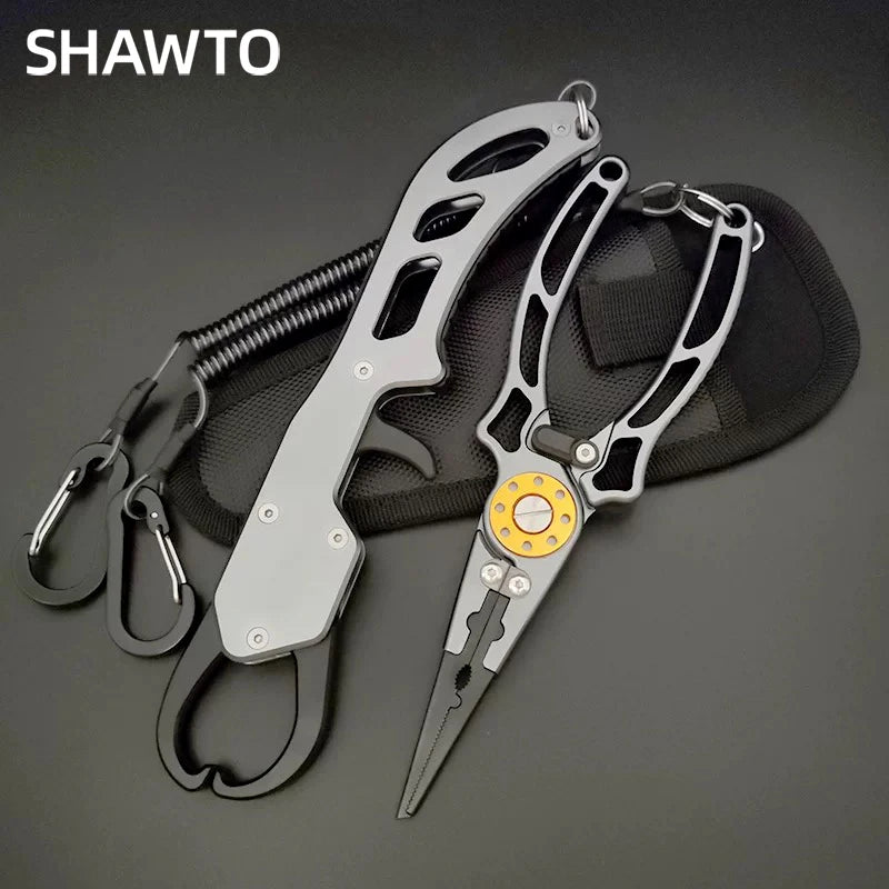 Aluminum Fishing Pliers & Fish Grip Tool Set