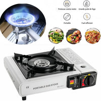 Portable cartridge stove, multi-functional stove,lightweight,suitable for camping,outdoor barbecuing,home cooking and gatherings