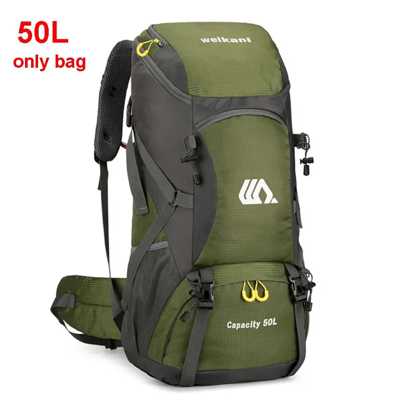 50L Travel Backpack for Hiking & Camping – Waterproof Rucksack