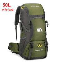 50L Travel Backpack for Hiking & Camping – Waterproof Rucksack