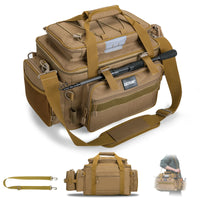 Heavy Duty Waterproof Fishing Tackle Backpack – Large Capacity Outdoor Fishing Storage Bag