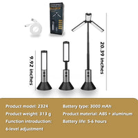 Outdoor Retractable Camping Lamp – 1000 Lumen LED Rechargeable | Field to Peak.