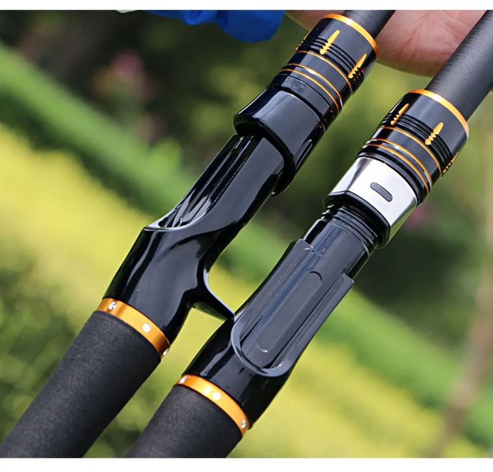 Heavy Duty Surf Fishing Rod – Saltwater & Freshwater Spinning & Casting Fishing Pole (1.6M-2.1M)