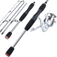 Heavy Duty Carbon Fiber Fishing Rod Combo – Portable Spinning Rod & Reel Set with Accessories