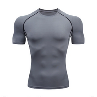Men's Compression Running Shirt Quick Dry Sports Tee