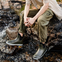 Men’s Heavy Duty Waterproof Rain Boots – Durable Outdoor Fishing & Work Boots