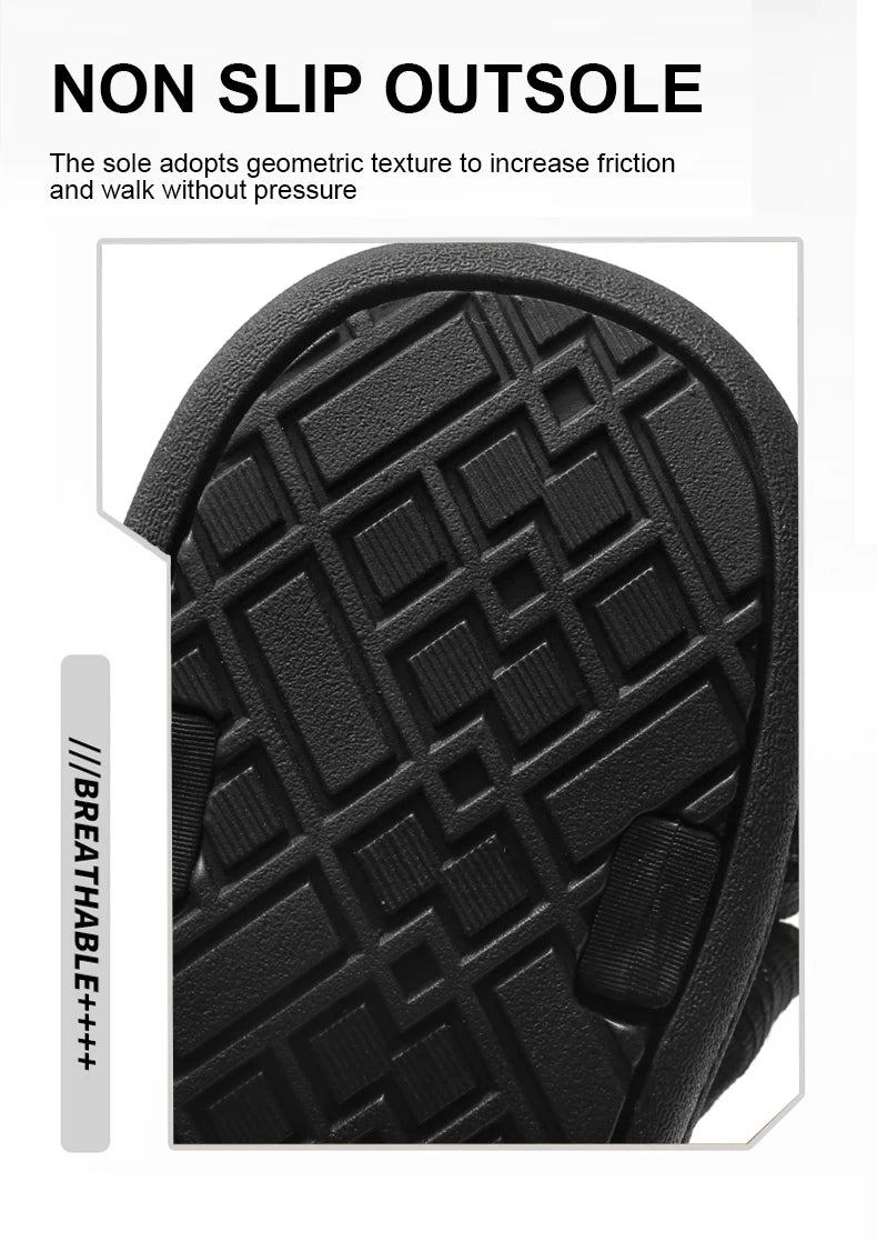 Men's Arch Support Hiking Sandals Outdoor Beach Shoes