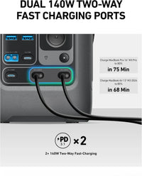 C300 Portable Power Station LiFePO4 Solar Generator