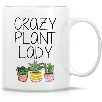 Funny White Ceramic Coffee Mug - 11oz Gift for Friends & Family