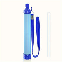 Personal Water Filter Straw for Hiking & Survival Gear