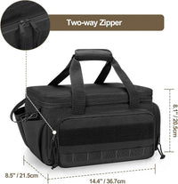 Heavy Duty Multi-Pocket Tool Bag – Wide Opening Outdoor Storage Bag for Tools & Gear