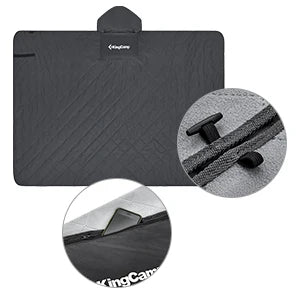 KingCamp Waterproof Hooded Stadium Blanket