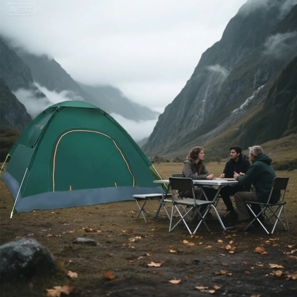 2-3 Person Outdoor Pop Up Tent – Waterproof Automatic Camping Tent | Field to Peak.