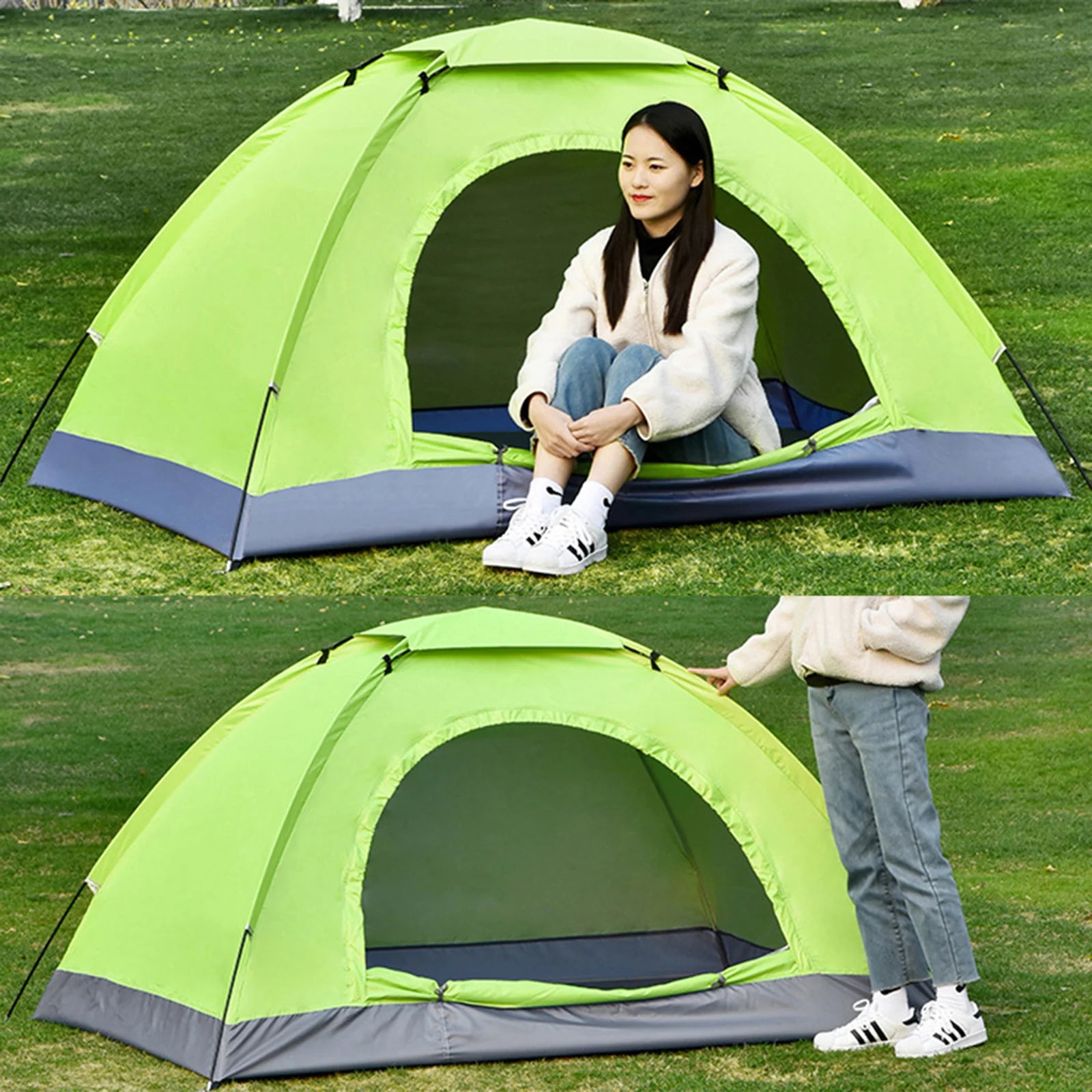 Ultralight 1-2 Person Backpacking Camping Tent