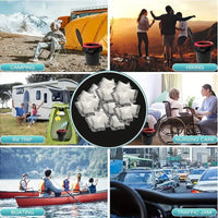 Camping Toilet Waste Gel Powder for Easy Disposal