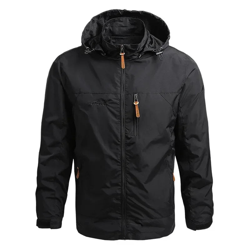 Waterproof Windbreaker Jacket for Hiking & Fishing