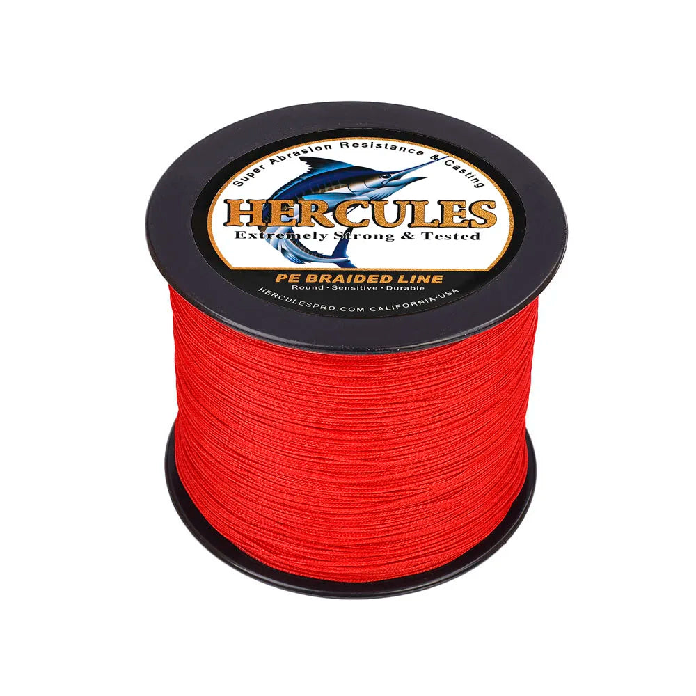 Hercules 12 Strands Braided Fishing Line – 300M-1000M, 10-200LB | Field to Peak.