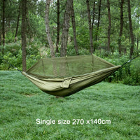 Camping Hammock with Mosquito Net for Outdoor Travel