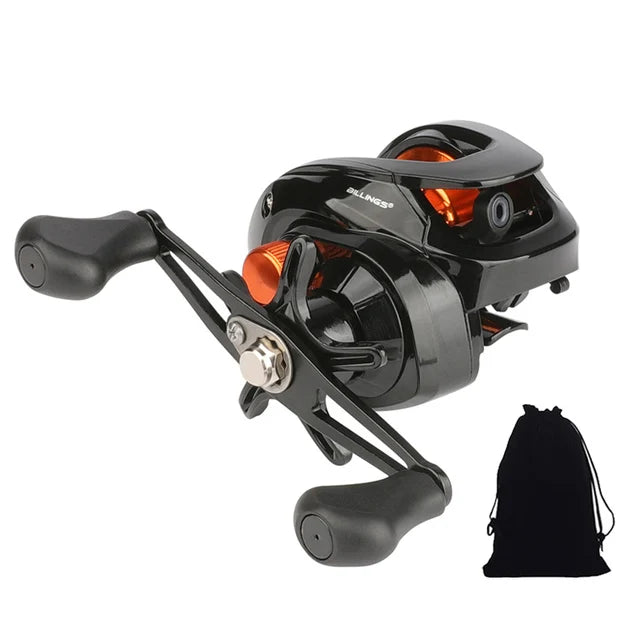 Heavy Duty Baitcasting Fishing Reel – 8KG Max Drag Casting Reel for Saltwater & Freshwater Fishing