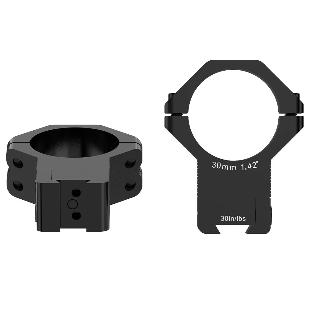 WestHunter 11mm Dovetail Scope Mounts 30MM / 34MM High Profile | Field to Peak.
