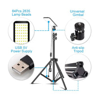 Portable LED Camping Work Light with Tripod Stand