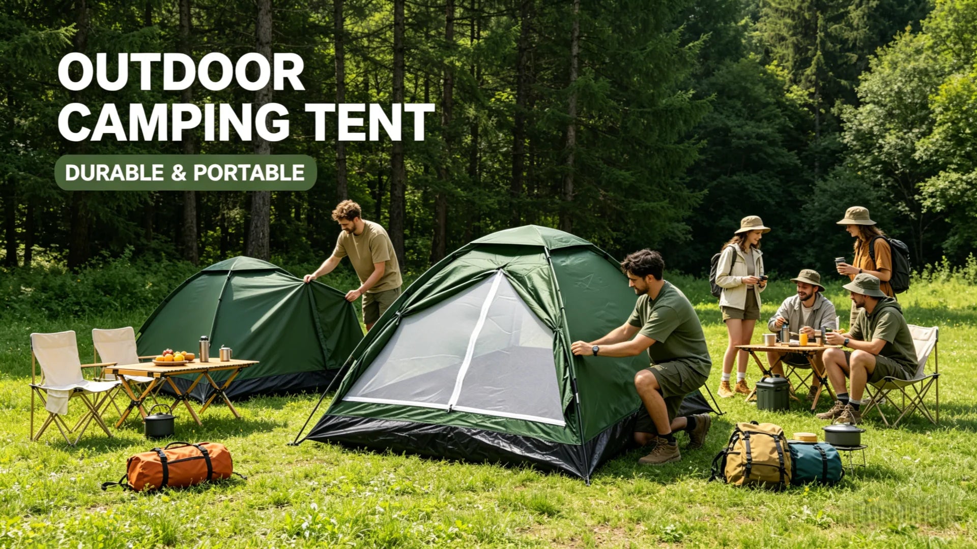 2 Person Ultralight Waterproof Camping Tent