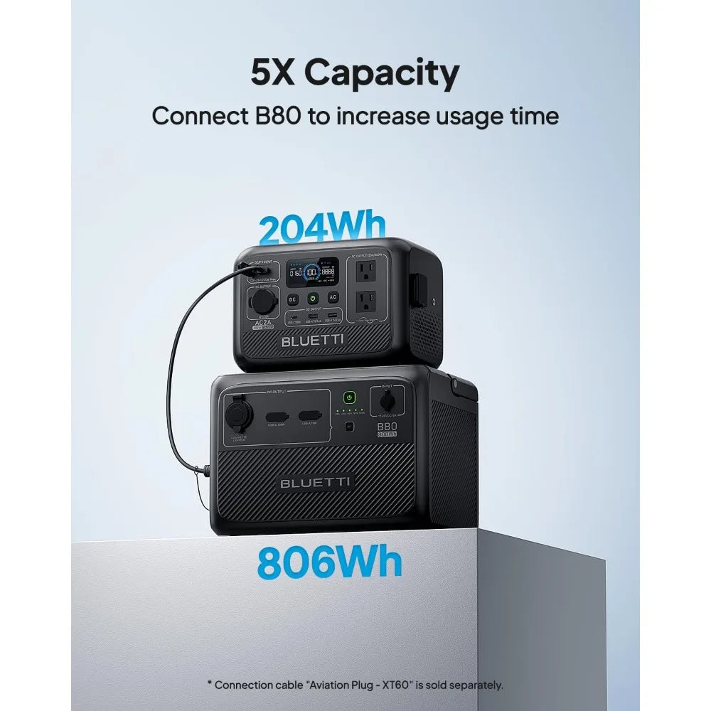 BLUETTI AC2A Portable Power Station 204Wh