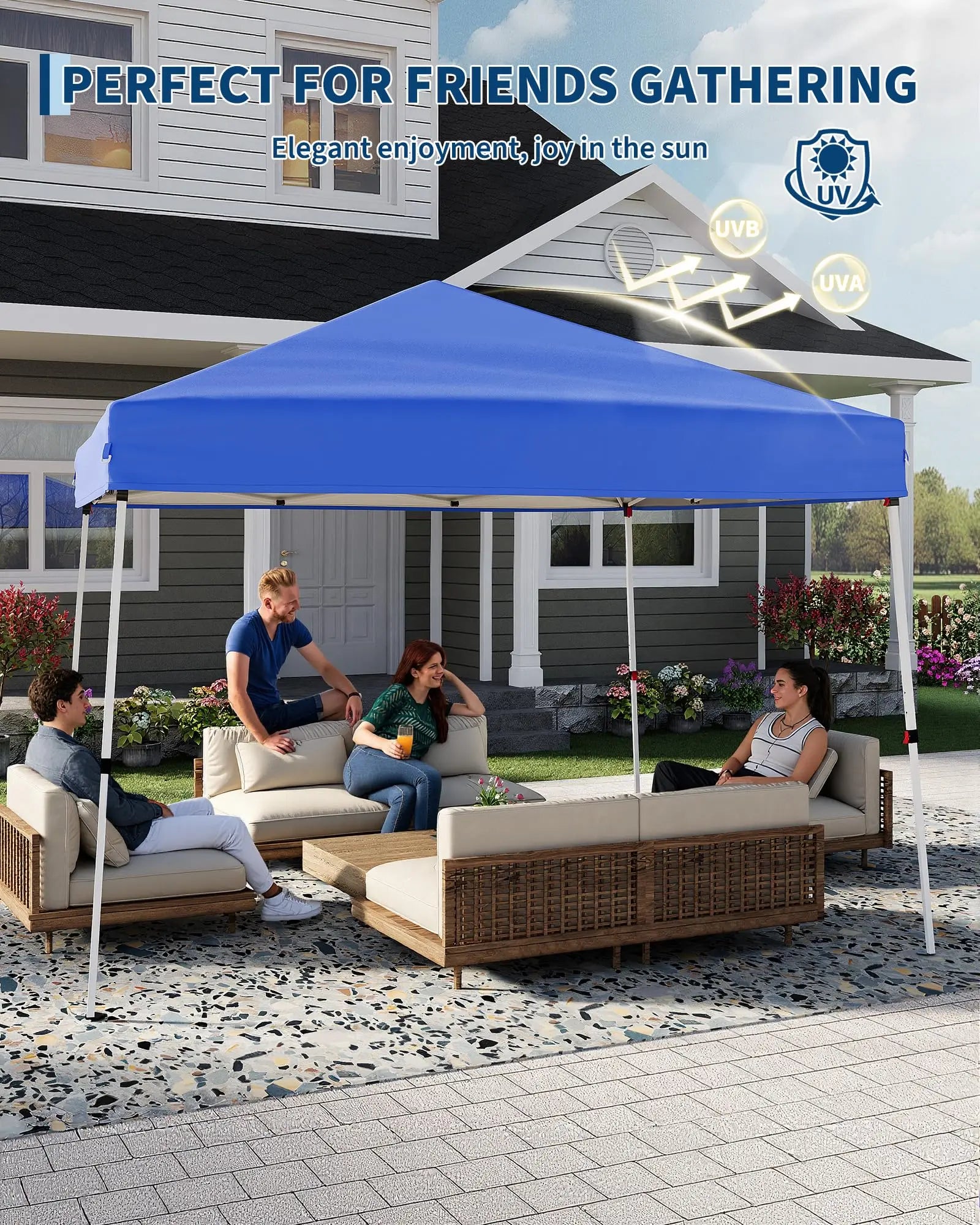 10x10 Pop Up Canopy Tent Waterproof Outdoor Shelter