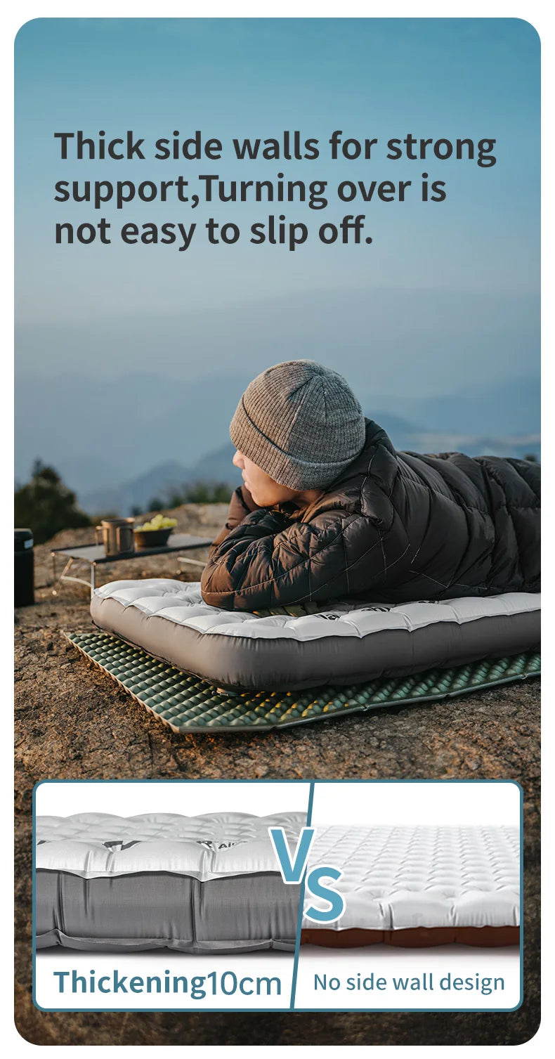 Naturehike Ultralight Camping Air Mattress Winter Sleeping Pad