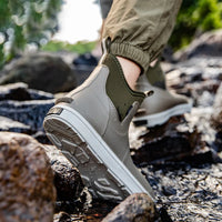 Men’s Heavy Duty Waterproof Rain Boots – Durable Outdoor Fishing & Work Boots