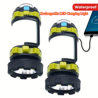 1000LM Rechargeable LED Camping Light - 6 Modes Power Bank