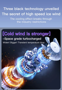 TINSOL Wireless Desktop Air Circulator Fan – Quiet Portable Fan for Desk, Wall & Ceiling Use