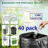 Camping Toilet Waste Gel Powder for Easy Disposal