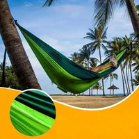 Portable Double Camping Hammock for Hiking & Beach